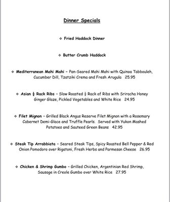 Menu photo 1 Barado's On The Water Central Square, NY Menu photo 1 Barado's On The Water Central Square, NY