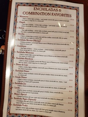 Menu photo 4 Rancho Grande Jacksonville, TX