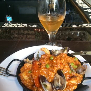 Catalan - Paella Catalana & Estrella Dam Inedit: "Created by Damm, Adrià & Sommeliers from the former El Bulli Restaurant - Mediterranean Near Me - Rancho Mirage, California