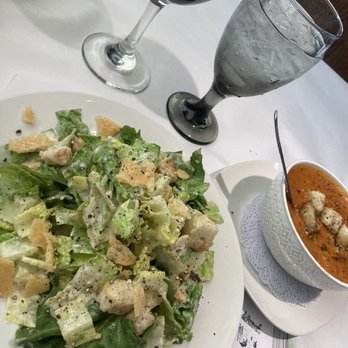Cosmo's Bistro - Ceaser /tomato bisque - Italian Near Me - Glendora, California