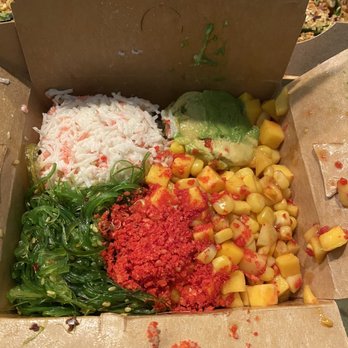 Fresh Box - The kids bowl with hot Cheetos topping. - Poke Near Me - Concord, California Fresh Box - The kids bowl with hot Cheetos topping. - Poke Near Me - Concord, California