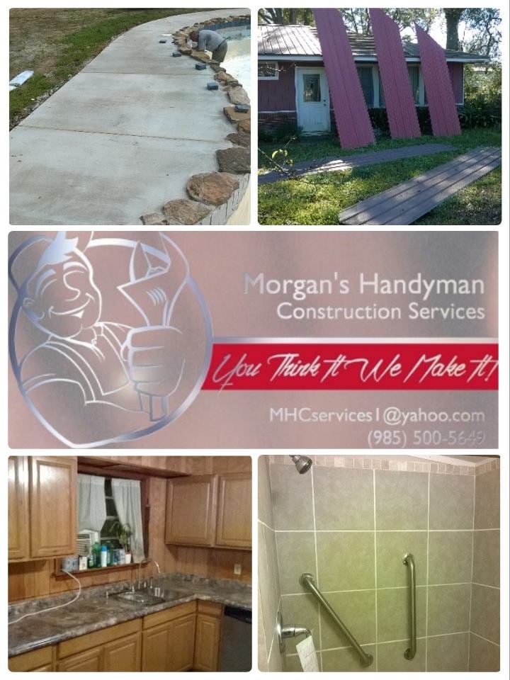 Slide of Morgan's Handyman Construction Services