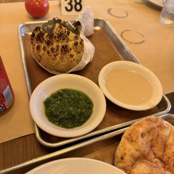 Miznon - Baby Cauliflower - Mediterranean Near Me - Dallas, Texas
