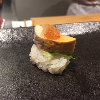 Yasu - Monk fish sushi (first time trying this and it's amazinggg) - Japanese Near Me - Toronto, Ontario Yasu - Monk fish sushi (first time trying this and it's amazinggg) - Japanese Near Me - Toronto, Ontario