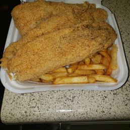 Three piece whiting dinner