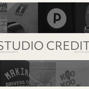 Studio Credit - Screen Printing/T-Shirt Printing Near Me - Buena Park, California