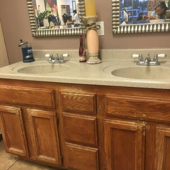 P I Nail Spa - This is probably the cleanest spot in the entire salon. Old, out dated--worn out mismatched. - Nail Salons Near Me - Downey, California P I Nail Spa - This is probably the cleanest spot in the entire salon. Old, out dated--worn out mismatched. - Nail Salons Near Me - Downey, California
