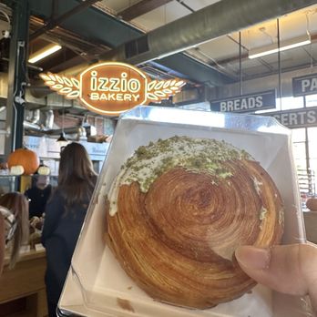 Izzio Bakery - Matcha croissant - Bakeries Near Me - Denver, Colorado