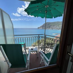 View of the sea from my balcony