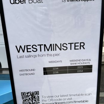 Uber Boats Thames Clippers - Public Transportation Near Me
