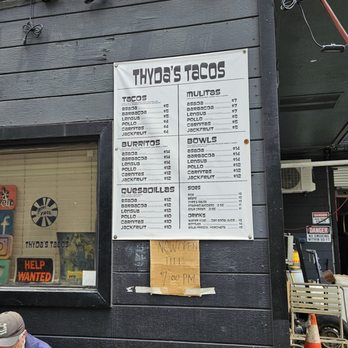 Thyda's Tacos - Menu and prices as of April, 2025. - Tacos Near Me - Honolulu, Hawaii Thyda's Tacos - Menu and prices as of April, 2025. - Tacos Near Me - Honolulu, Hawaii
