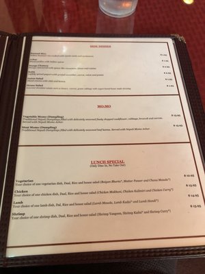 Menu photo 5 Namaste Shangri-La Anchorage, AK Menu photo 5 Namaste Shangri-La Anchorage, AK