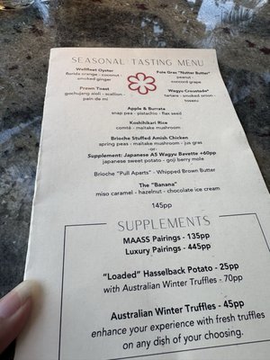 Menu photo 2 Maass Fort Lauderdale, FL Menu photo 2 Maass Fort Lauderdale, FL