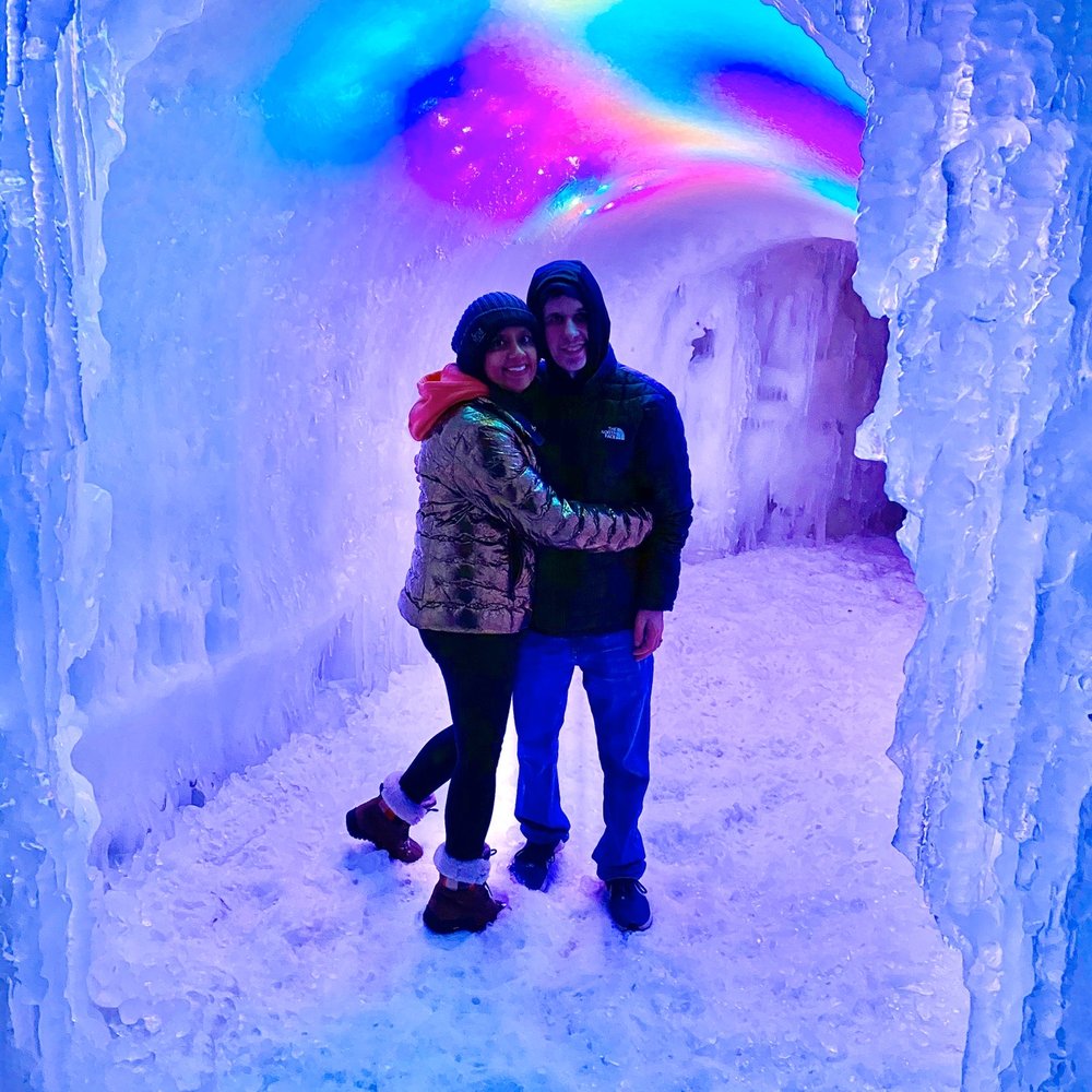 Ice Castles - Best photo opp at the end - Festivals Near Me - Lake Geneva, Wisconsin Ice Castles - Best photo opp at the end - Festivals Near Me - Lake Geneva, Wisconsin