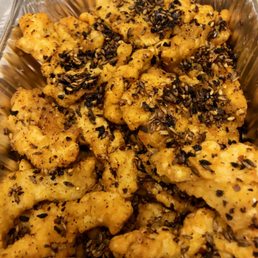 Spicy fish with cumin