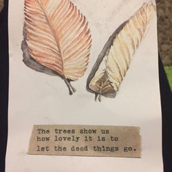Tarana Yoga - A lovely reminder of letting go of things that hold you back.