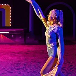 The Dancing Horses Theatre - Acrobat/scarf performance