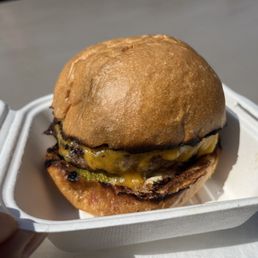 OG Burger ($15) mostly bread...
