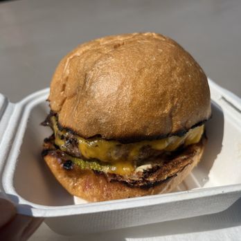 Primal Cuts - OG Burger ($15) mostly bread... - Steakhouses Near Me - Stanton, California