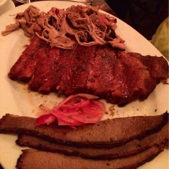 Chicago q - Q3 pulled pork, brisket, and 1/2 rack of ribs - Barbeque Near Me - Chicago, Illinois