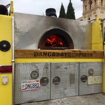 Dang Brother Pizza - Fire truck rear pizza oven - Caterers Near Me Dang Brother Pizza - Fire truck rear pizza oven - Caterers Near Me