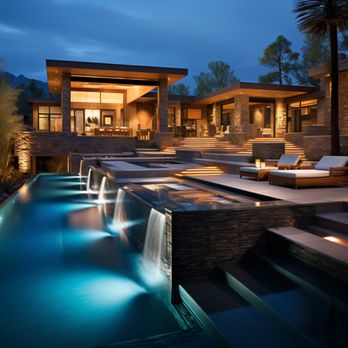 g6 Designs - Custom Lux Backyard design - Pool & Hot Tub Service Near Me - Eastvale, California