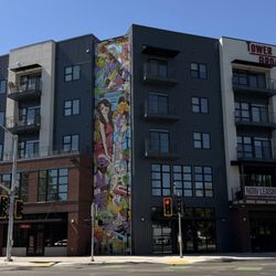 Mural Painting - Sacramento, California. Tower District