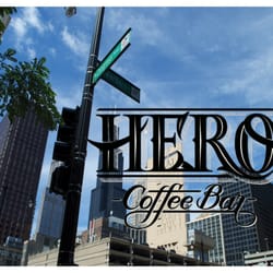 Hero Coffee and Bagel Bar - Located on the Northern corner of Congress and Dearborn