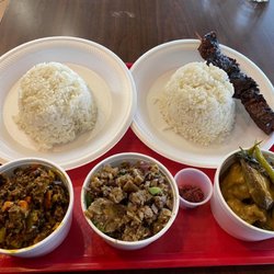 Laguna Bay - Bopis, Sisig, Kare Kare, Pork BBQ, and white rice