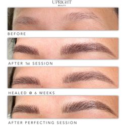 Upright Beauty - Microblading + Soft Shading full process