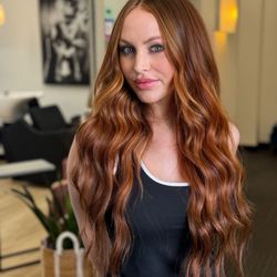 Gena Watson - 2 rows 9 wefts of hair extensions