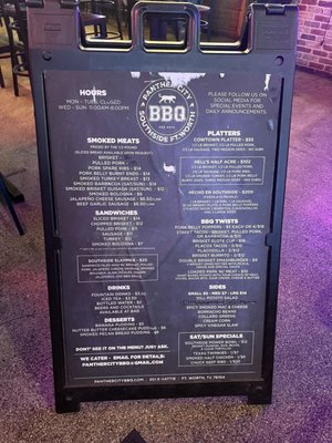 Menu photo 4 Panther City BBQ Fort Worth, TX Menu photo 4 Panther City BBQ Fort Worth, TX