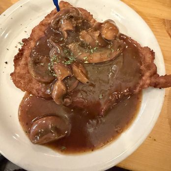 Mr. Dunderbak's - Veal Jagerschnitzel - German Near Me - Tampa, Florida