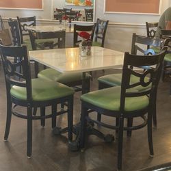 Quaint seating and delicious Jalapeño Poppers!