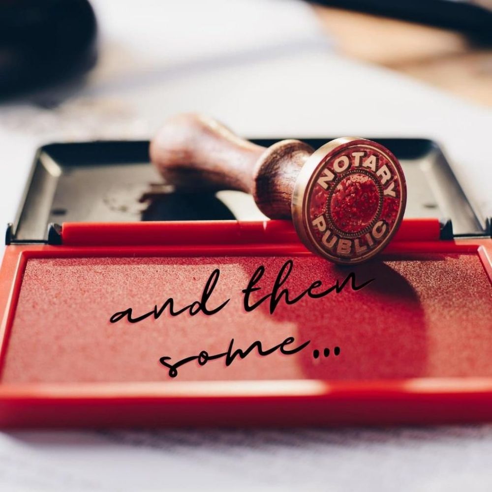 SIGNED SEALED AND STAMPED MOBILE NOTARY Request a Quote Woodstock