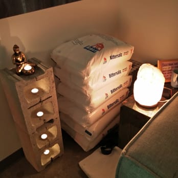 Float Toronto - Bags are of salt in the Post-float area - Day Spas Near Me - Toronto, Ontario