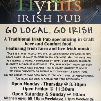 Flynn's Irish Pub - Signage - Irish Pub Near Me - Mansfield, Massachusetts