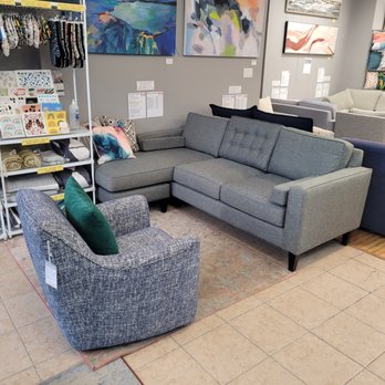 Lofty Ambitions - New York Sofa/Chaise. Diesel Swivel Chair.
Made in Canada. Over 300 fabric options. Other sizes available. - Furniture Stores Near Me - Hamilton, Ontario