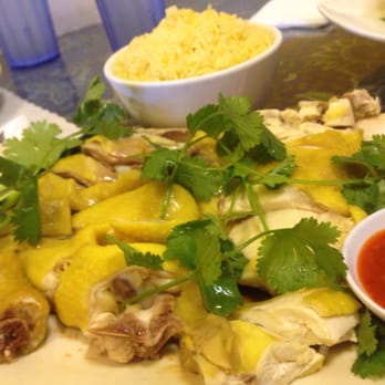 Layang Layang - Hainan Chicken ($9.95) Hainan Rice ($1.75) - Malaysian Near Me - Milpitas, California