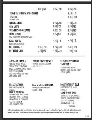 Menu photo 6 Capital One Café San Francisco, CA Menu photo 6 Capital One Café San Francisco, CA