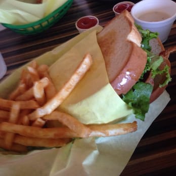 Lucky Duck Cafe - BLT & fries--Mmm - American Near Me - Taylor, Texas