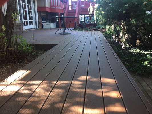 Deck Replacement - Had a client call with their current deck in bad shape. We were able to get out there within a couple of days and provide them with a free estimate. Booked them within a week, and then had the job completed within 2 weeks of starting. Deck Replacement - Had a client call with their current deck in bad shape. We were able to get out there within a couple of days and provide them with a free estimate. Booked them within a week, and then had the job completed within 2 weeks of starting.