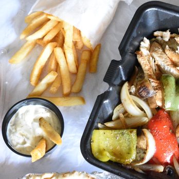 Greek Express Clintonville - chicken, vegetables and fries - Greek Near Me - Columbus, Ohio Greek Express Clintonville - chicken, vegetables and fries - Greek Near Me - Columbus, Ohio