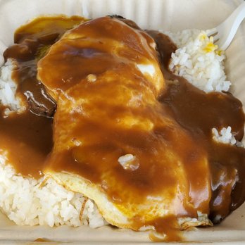 Maka's Korner - Loco Moco. Enough for two days - Burgers Near Me - Kaunakakai, Hawaii