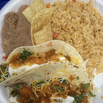 Tacos El Rancho - 2 taco plate - Mexican Near Me - Orlando, Florida Tacos El Rancho - 2 taco plate - Mexican Near Me - Orlando, Florida
