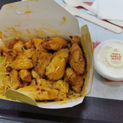 Pepe's Piri Piri - I ordered chili rice chicken