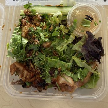 Ohana Cravings - Chicken and greens mix - Hawaiian Near Me - Riverside, California Ohana Cravings - Chicken and greens mix - Hawaiian Near Me - Riverside, California