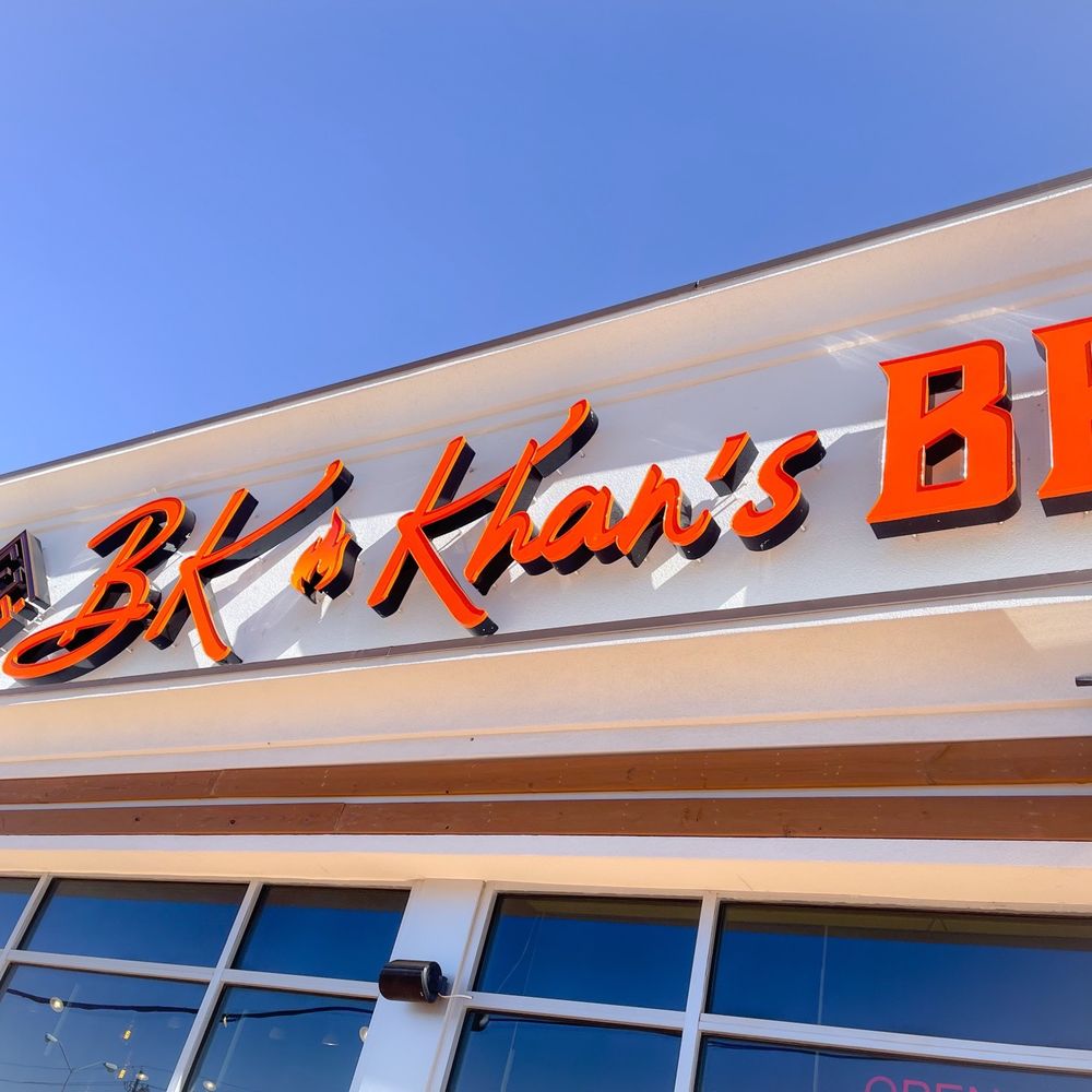 BK Khan BBQ - the front of the restaurant - Barbeque Near Me - Dallas, Texas