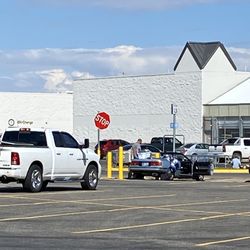 Walmart Supercenter - Person unloading their life into the lot and stealing power with no issues.