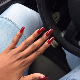 Oh Tyler, you've done it again. Coffin. Color- got the blues over red X OPI gel Oh Tyler, you've done it again. Coffin. Color- got the blues over red X OPI gel